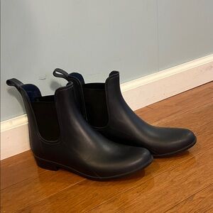 J. Crew Navy Winter & Rain Boots